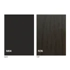 Transformator Tisch aus Holz und Stahl Made in Italy - Demetro Viadurini