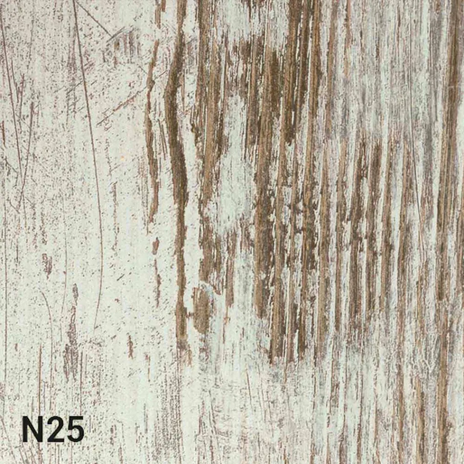 Transformierbarer Couchtisch aus Holz und Metall Made in Italy - Patroclus Viadurini