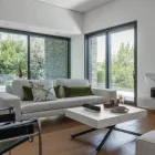 Wandelbarer Couchtisch aus Holz und Metall, Made in Italy - Sanrocco Viadurini