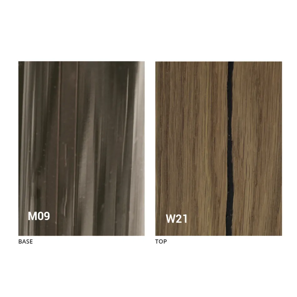 Verwandelnder Couchtisch aus Massivholz Made in Italy - Trabucco Viadurini