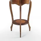 Wohnzimmer-Couchtisch mit patinierter Kirscheinlage, hergestellt in Italien – Irno Viadurini