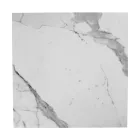 Couchtisch aus Steinzeug und Stahl, hergestellt in Italien – Birba Viadurini