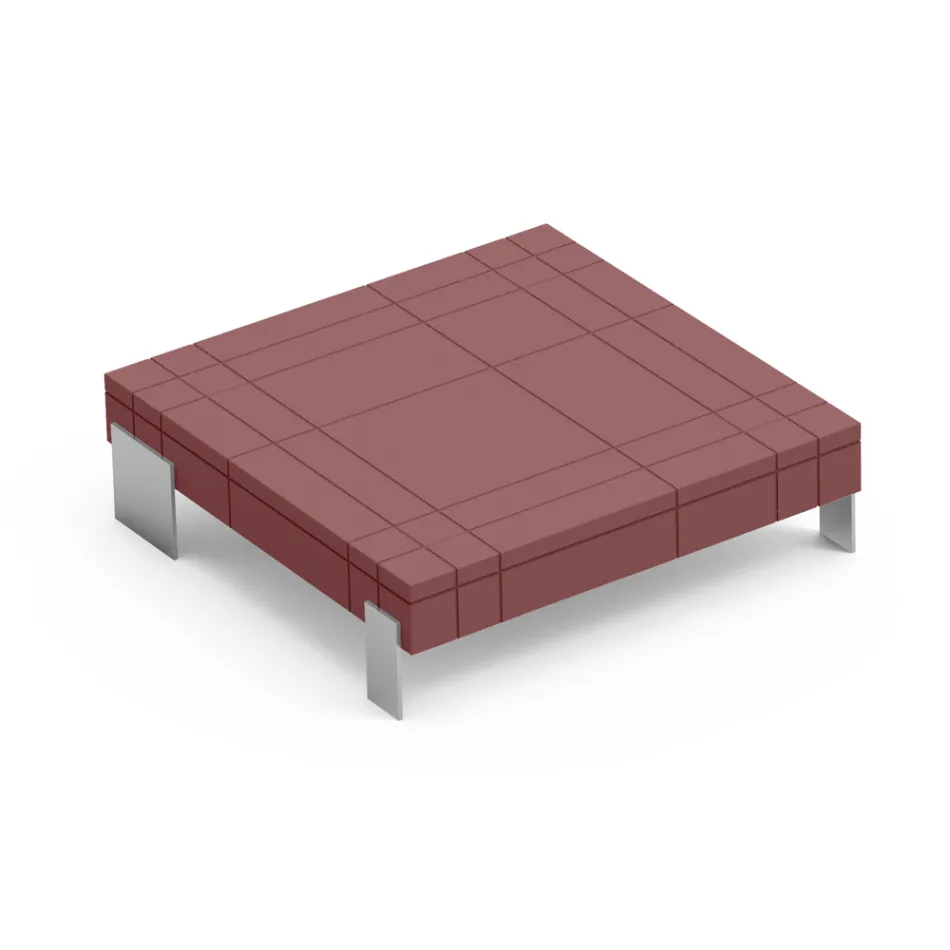 Wohnzimmer-Couchtisch aus Polyethylen in verschiedenen Farben - Orbis Viadurini