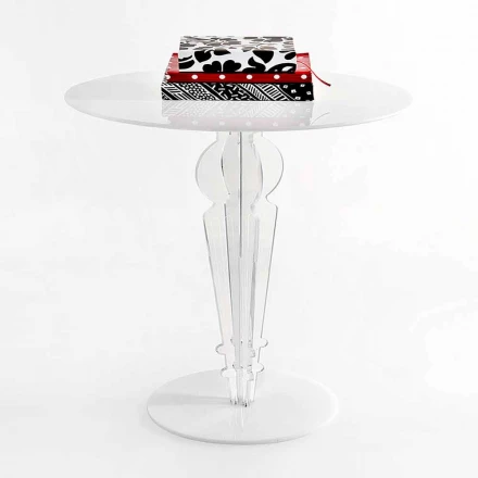 Klassisches Design Couchtisch, in H 64 cm Acrylglas, Cles Viadurini