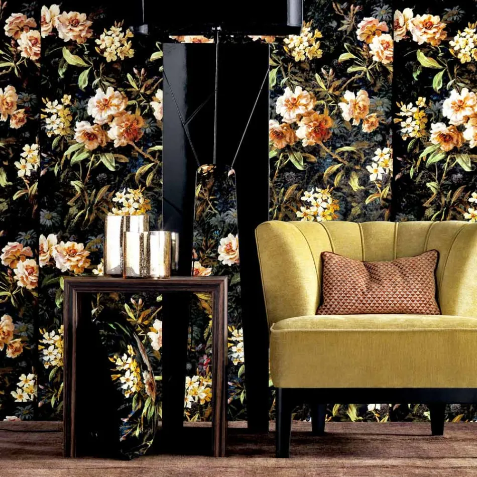 Design Rauchtisch aus Ebenholz Grilli Zarafa in Italien hergestellt  Viadurini