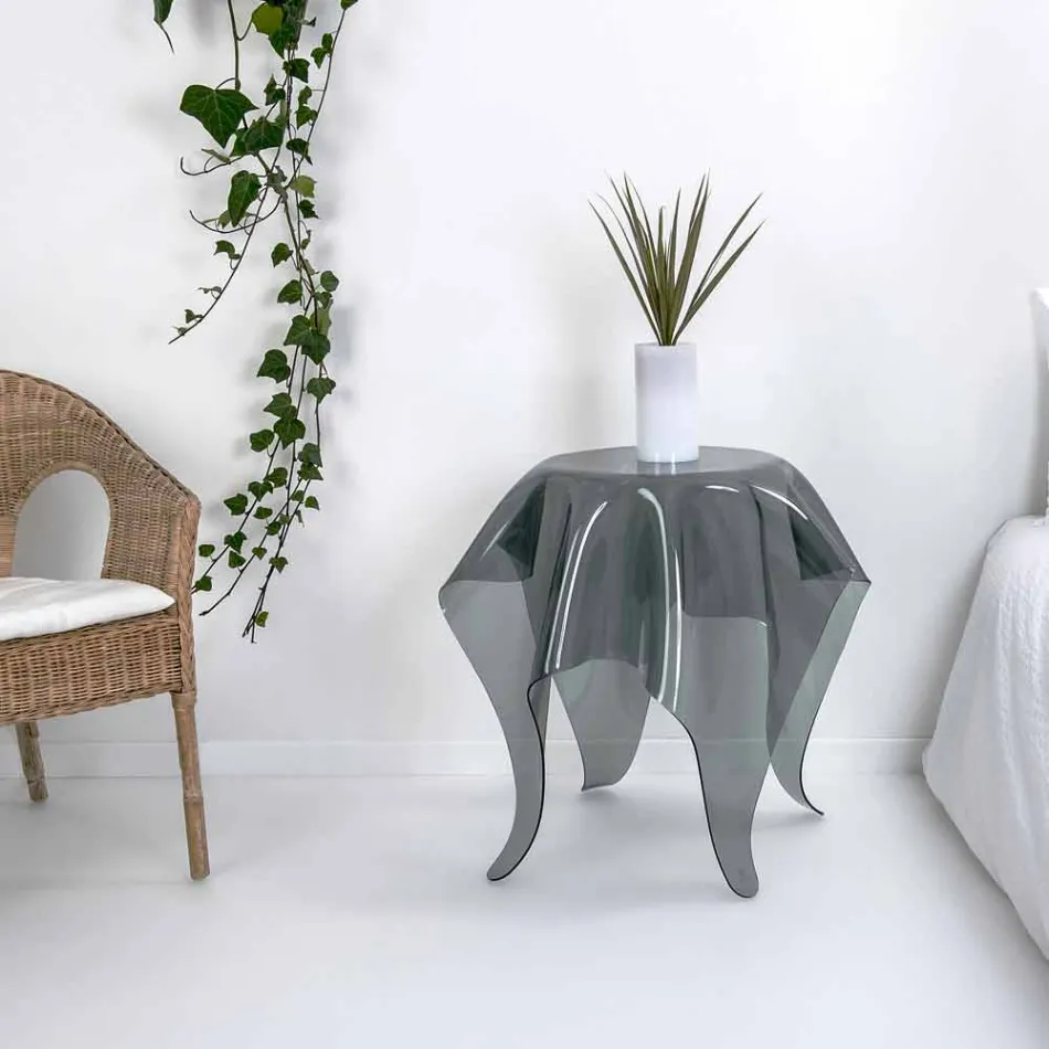 Beistelltisch in modernem Design aus Plexiglas Otto, made in Italy Viadurini