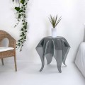 Beistelltisch in modernem Design aus Plexiglas Otto, made in Italy