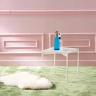 Quadratischer Couchtisch aus Keramik und Metall im modernen Design - Porcupine Viadurini