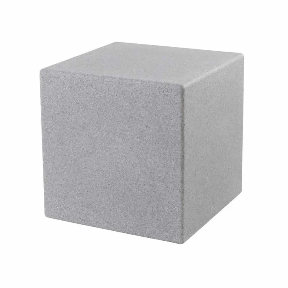 Bright Square Modern Design Farbiger Kunststoff Couchtisch - Dadostar Viadurini