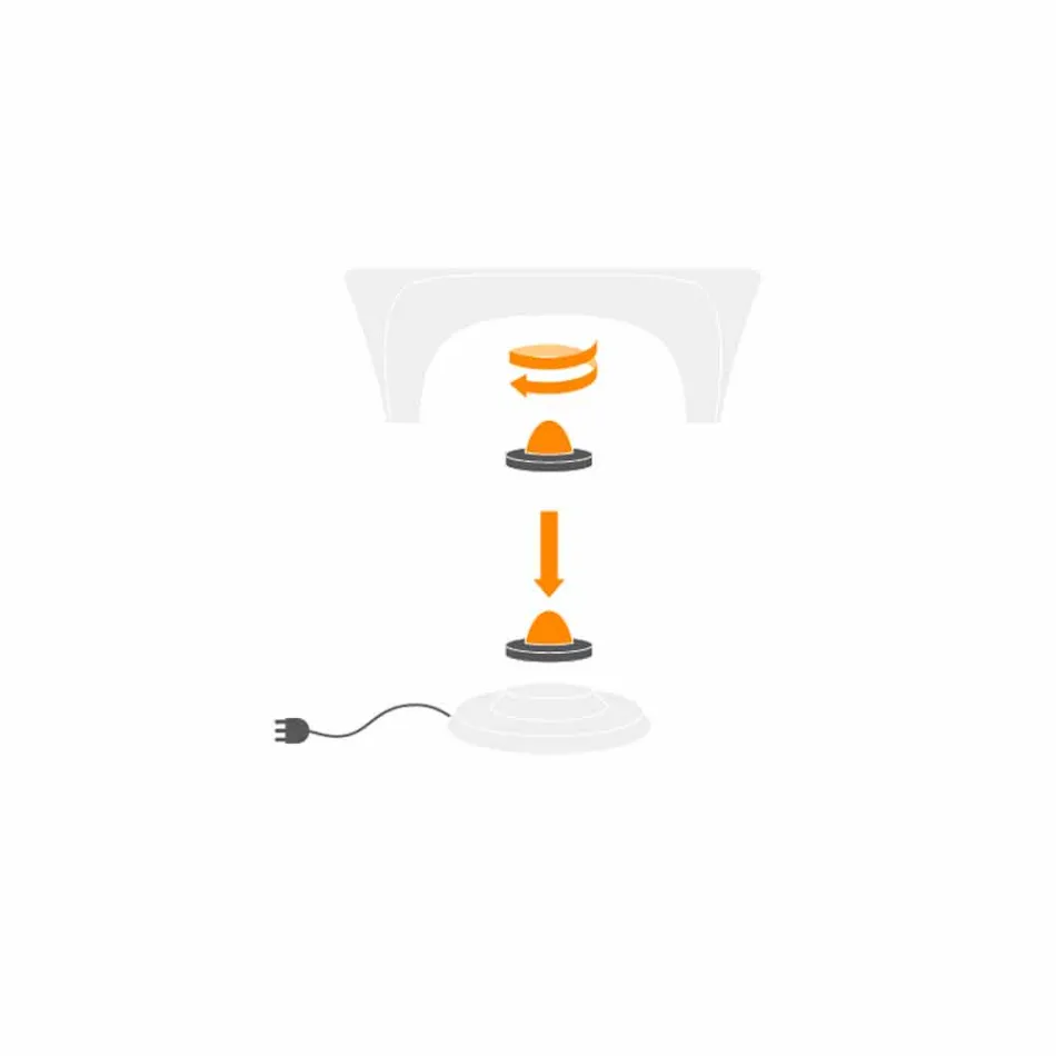 RGB Leuchtender Couchtisch für Outdoor- oder Indoor-Design aus Kunststoff - Lily von Myyour Viadurini