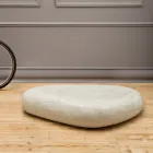 Moderner Couchtisch aus geformtem Fossilstein - Beth Viadurini