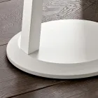 Lackierter MDF Couchtisch mit Massivholzrahmen Made in Italy - Tobiko Viadurini