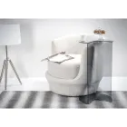 Couchtisch aus transparentem oder farbigem Plexiglas Made in Italy - Tabli Viadurini