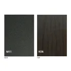 Verwandelbarer Couchtisch mit Holzplatte und Metallgestell Made in Italy - Peach Viadurini