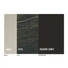 Verwandelbarer Couchtisch im Metall- und Keramikdesign Made in Italy - Saturn Viadurini