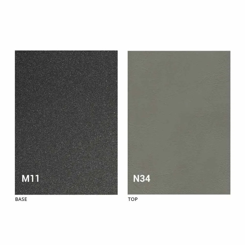 Couchtisch umwandelbar in einen Esstisch Holzplatte und Metallgestell - Peach Viadurini