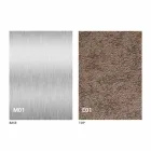 Moderner umwandelbarer Couchtisch mit Mörtel-Effekt-Platte Made in Italy - Salomon Viadurini