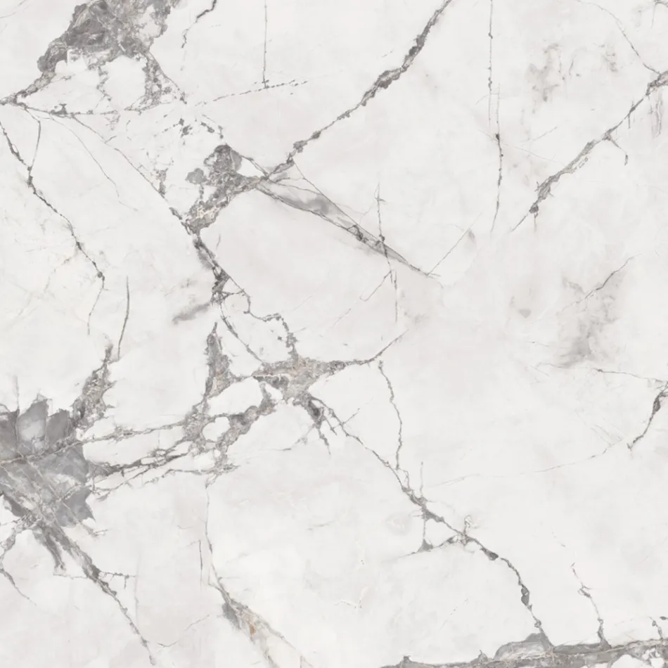 Tulpen-Couchtisch Eero Saarinen H 41 aus Invisible Select-Keramik, hergestellt in Italien – Scharlachrot Viadurini