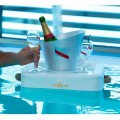 Schwimmender Poolbar aus Kunstleder Trona