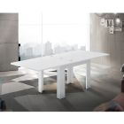 Ausziehbarer Tisch aus nachhaltigem Holz bis 180 cm - Perro Viadurini
