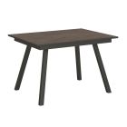 Ausziehbarer Tisch auf 180 oder 220 cm aus Holz und Eisen Made in Italy – Stars Viadurini