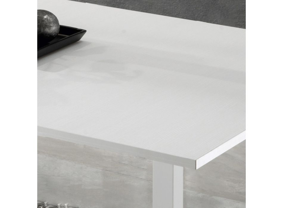 Ausziehbarer Tisch auf 2 m von 10 Sitzplätzen modernen Designs in Holz - Tuttetto Viadurini