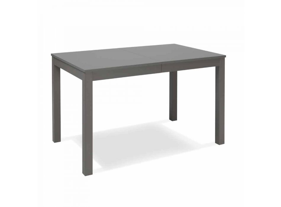 Ausziehbarer Tisch mit Beinen aus Buchenholz, L130 / 210xP80cm, Denisio Viadurini