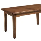 Ausziehbarer Tisch im klassischen Stil, hergestellt in Italien – Rom Viadurini