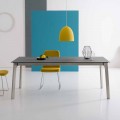 Design ausziehbarer Tisch aus Aluminium, made in Italy - Arnara