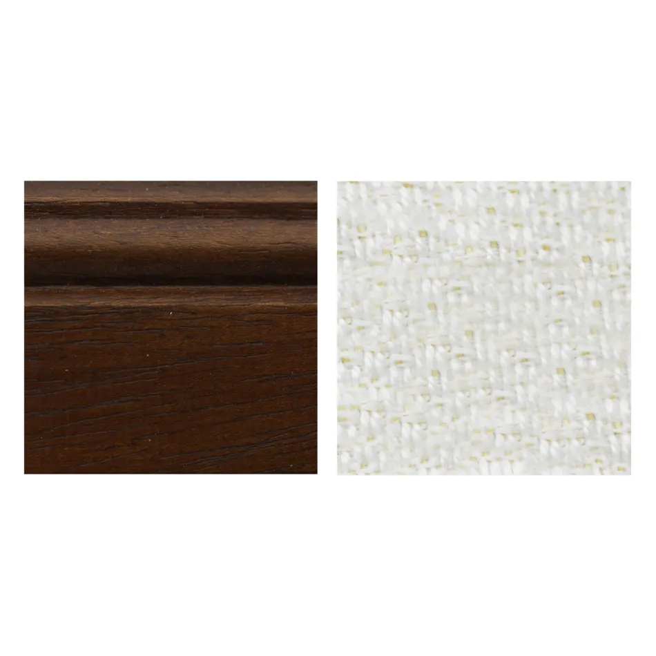 Ausziehbarer Tisch und 2 Stühle aus patiniertem Walnussholz, hergestellt in Italien – Biotite Viadurini