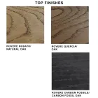 Ausziehbarer Tisch für bis zu 14 Sitzplätze aus furniertem Holz, hergestellt in Italien – Grotta Viadurini