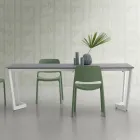 Ausziehbarer Tisch bis 238 cm mit Laminamplatte Made in Italy - Pablito Viadurini