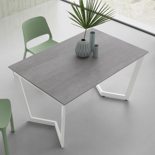 Ausziehbarer tisch bis 238 cm mit laminamplatte made in italy - pablito