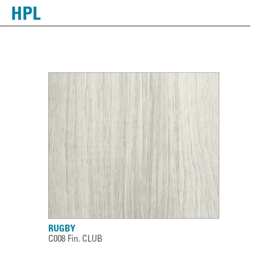 Ausziehbarer Tisch bis 238 cm Moka Metall und HPL Made in Italy - Pablito Viadurini