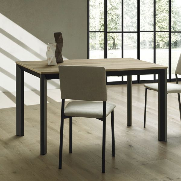 Ausziehbarer tisch bis 240 cm aus aluminium und hpl made in italy - filiberto