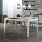 Cagliari ausziehbarer Tisch bis 380 cm aus Glaskeramik und Metall Viadurini