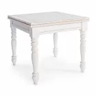 Ausziehbarer Tisch Bis zu 240 cm in Mango Wood und Mdf Homemotion - Tongo Viadurini