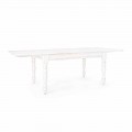 Klassischer ausziehbarer Tisch Bis zu 240 cm in Mango Wood Homemotion - Tongo