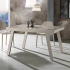 Ausziehbarer Tisch bis 240 cm aus lackiertem Holz Made in Italy - Adrienne Viadurini