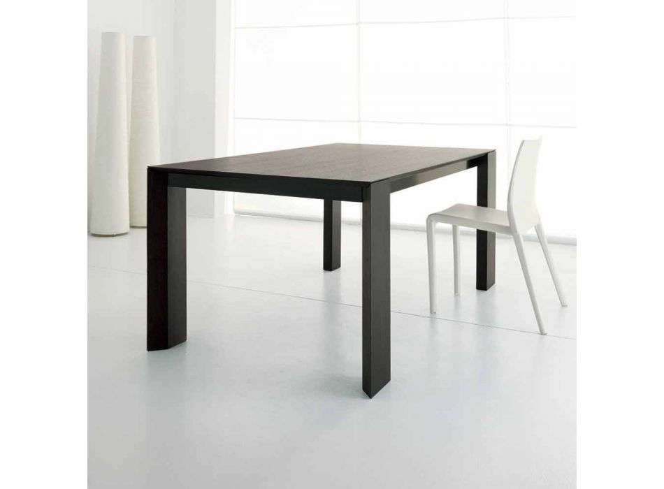 Ausziehbarer Tisch Bis zu 245 cm aus Wengè-Eichenholz von Design - Ipanemo