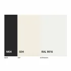 Ausziehbarer Tisch Bis zu 250 cm mit Glasplatte Made in Italy - Pitagora Viadurini