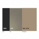 Ausziehbarer Tisch Bis zu 250 cm mit Glasplatte Made in Italy - Pitagora Viadurini