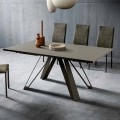 Ausziehbarer Tisch Bis zu 280 cm in Fenix Made in Italy, Precious - Aresto