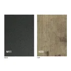 Ausziehbarer Tisch bis zu 280 cm aus Holz und Metall Made in Italy - Gallotto Viadurini