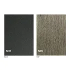 Ausziehbarer Tisch bis zu 280 cm aus Holz und Metall Made in Italy - Gallotto Viadurini