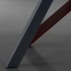 Ausziehbarer Tisch bis 300 cm aus Holz und Stahl, hergestellt in Italien – Settimmio Viadurini