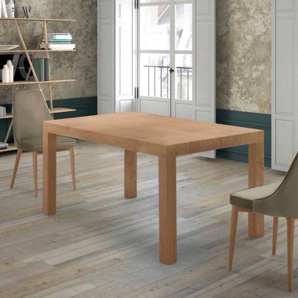 Esstisch ausziehbar bis 470 cm aus furnierholz made in italy – gordito