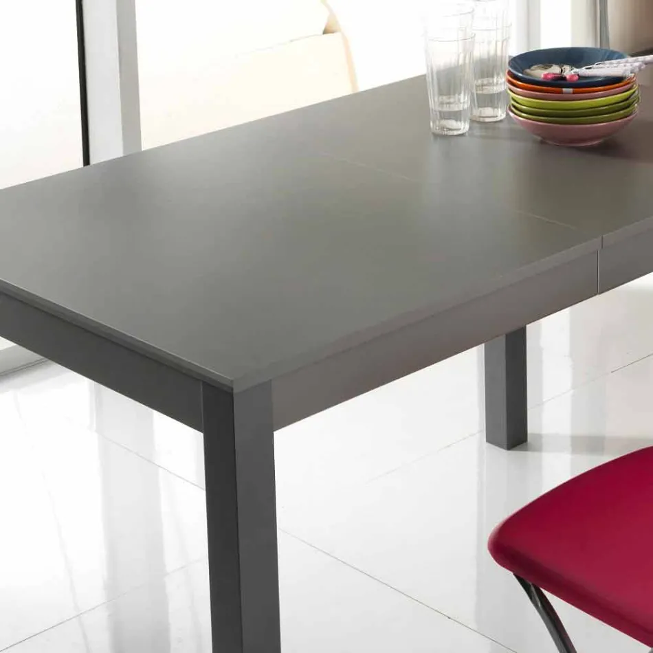 Ausziehbarer Tisch aus Buchenholz in Italien Tito Viadurini