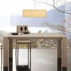 Ausziehbarer Tisch aus Melamin und modernem MDF Jesi Viadurini