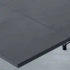 Moderner ausziehbarer 14-Sitzer-Tisch mit Laminatplatte, hergestellt in Italien – Ezzellino Viadurini